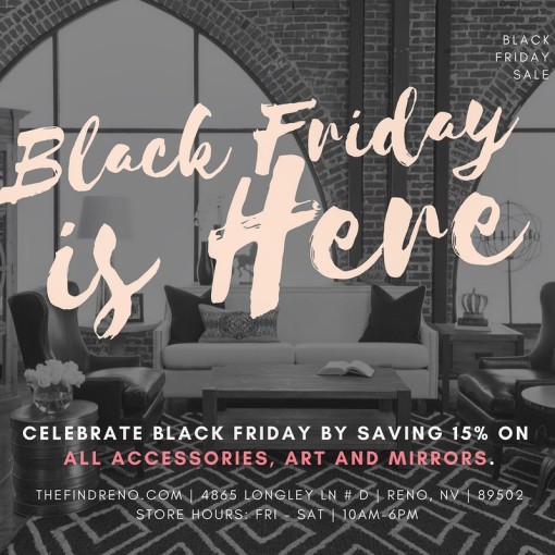 Black Friday Sales at The Find Reno